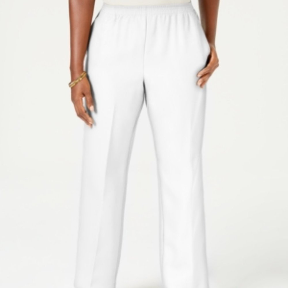 Karen Scott Petite Pull-on Pants,